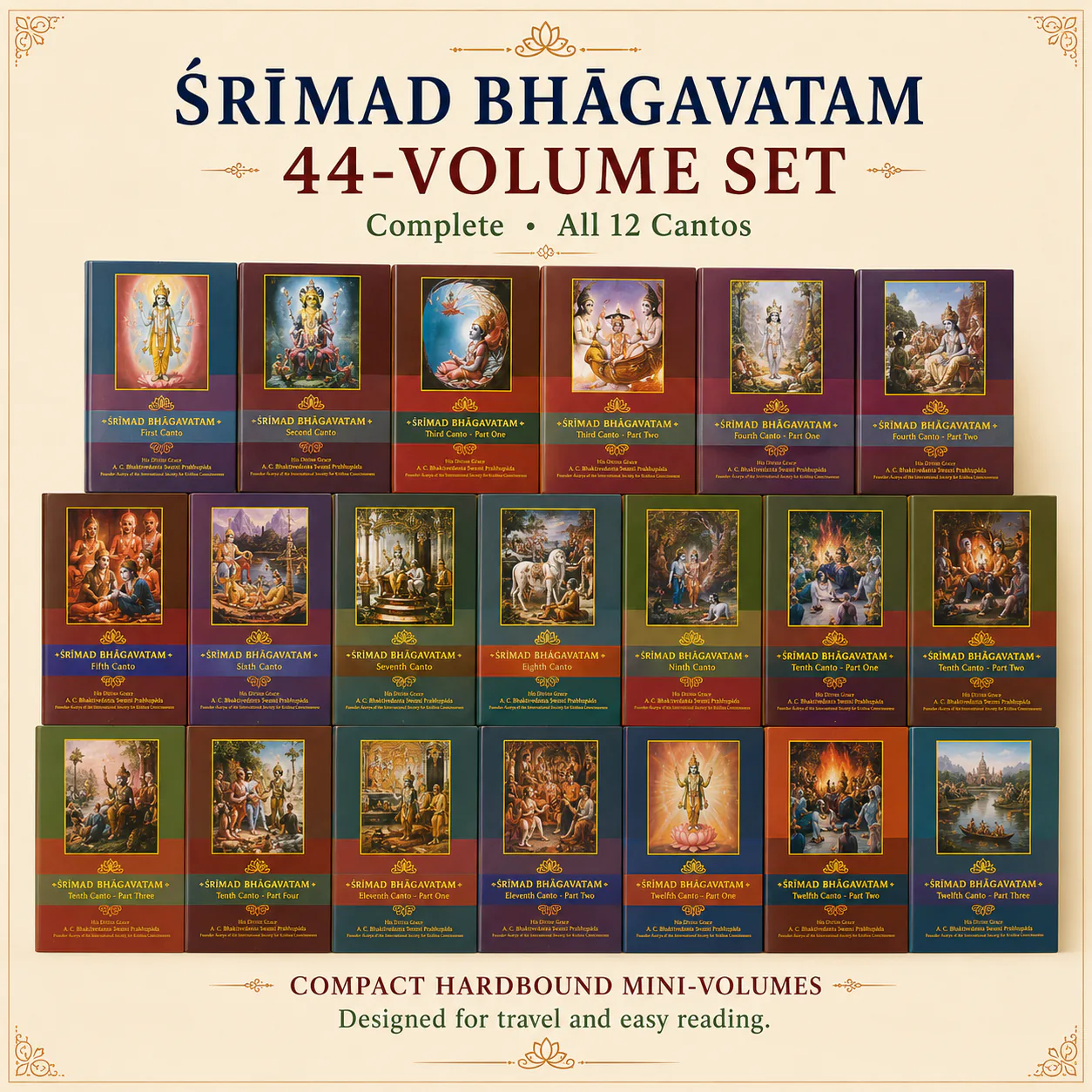 44-Volume Śrīmad-Bhāgavatam